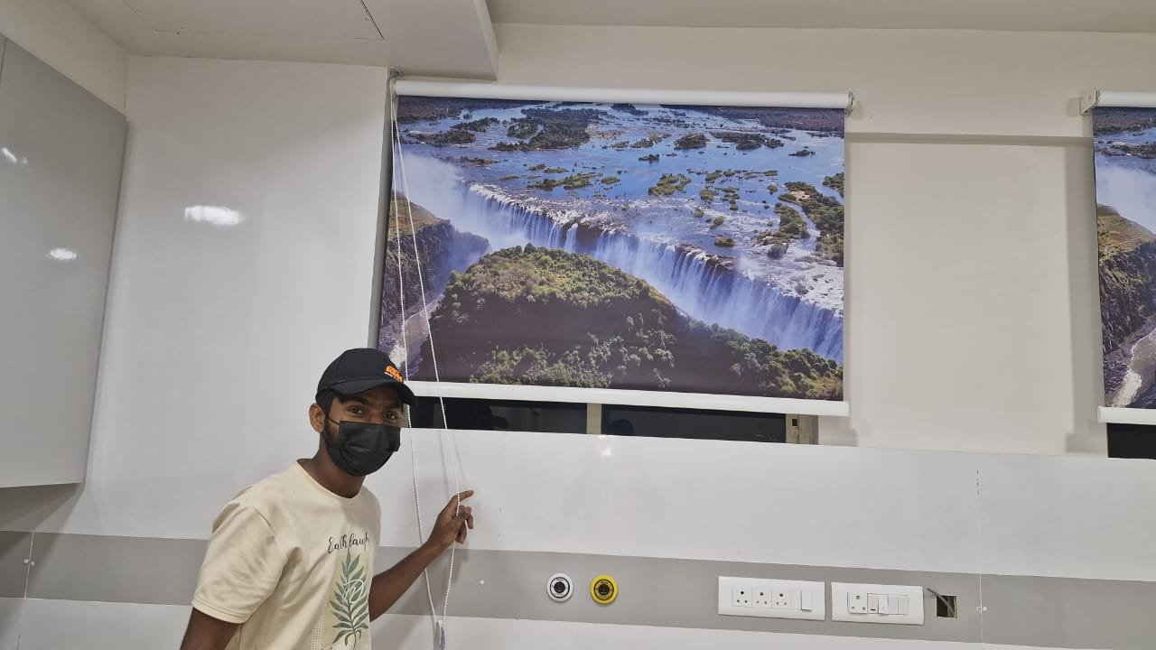 Roller Blinds – Hospital Installation
